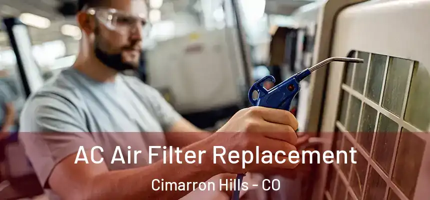  AC Air Filter Replacement Cimarron Hills - CO