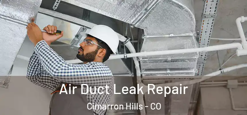  Air Duct Leak Repair Cimarron Hills - CO